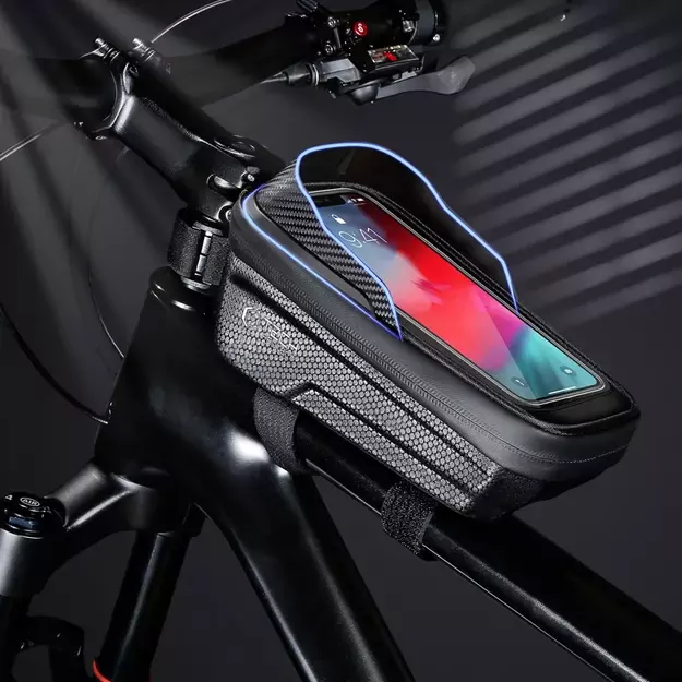 Tech-Protect V2 Bike Bag with Phone Space 1l - Black 7