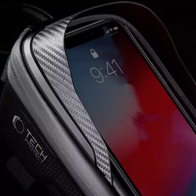 Tech-Protect V2 Bike Bag with Phone Space 1l - Black 5