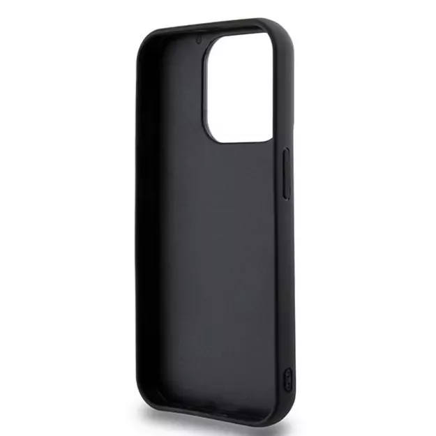 DKNY 3D Rubber Repeat Pattern case for iPhone 15 Pro - black 13