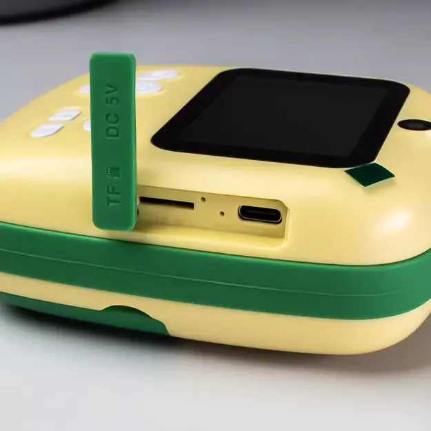 Mini Thermal Printer for Kids with Camera and Camcorder - Green 23