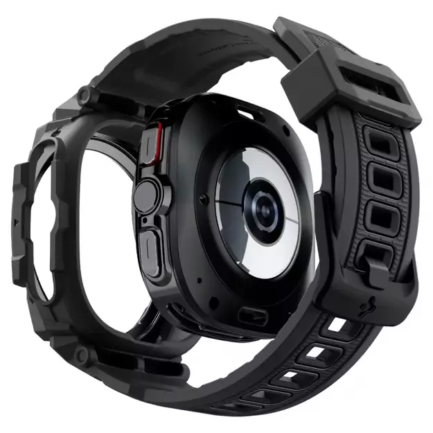 Spigen Rugged Armor Pro Case for Samsung Galaxy Watch Ultra (47mm) - Matte Black 11
