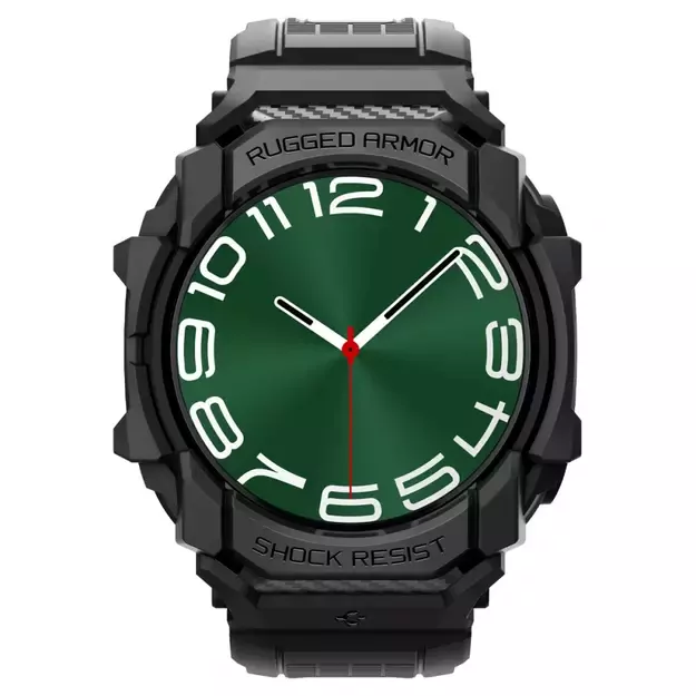 Spigen Rugged Armor Pro Case for Samsung Galaxy Watch Ultra (47mm) - Matte Black 9