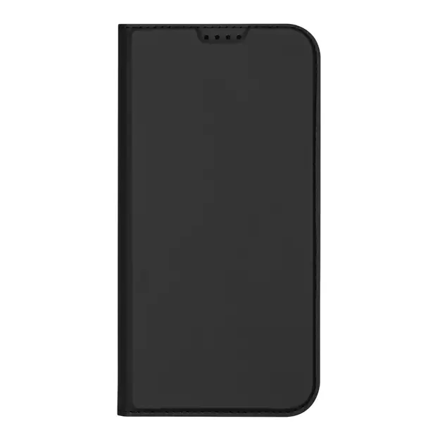 Dux Ducis Skin Pro iPhone 16 Plus Case with Flip and Card Slot - Black