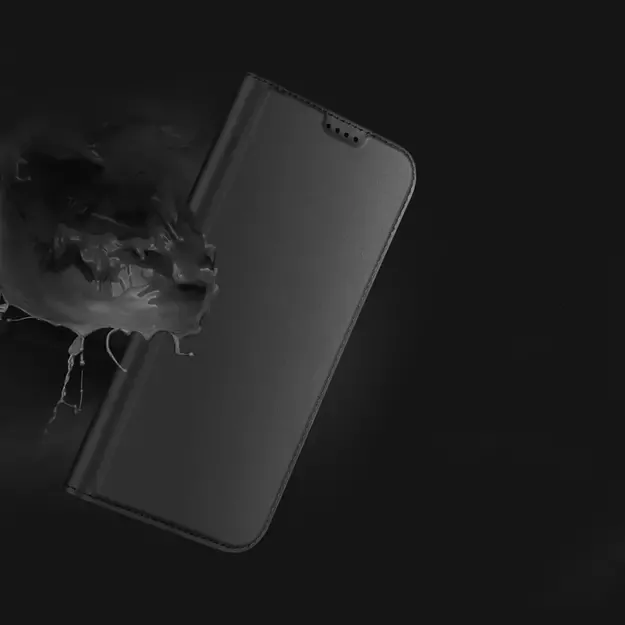 Dux Ducis Skin Pro iPhone 16 Plus Case with Flip and Card Slot - Black 25
