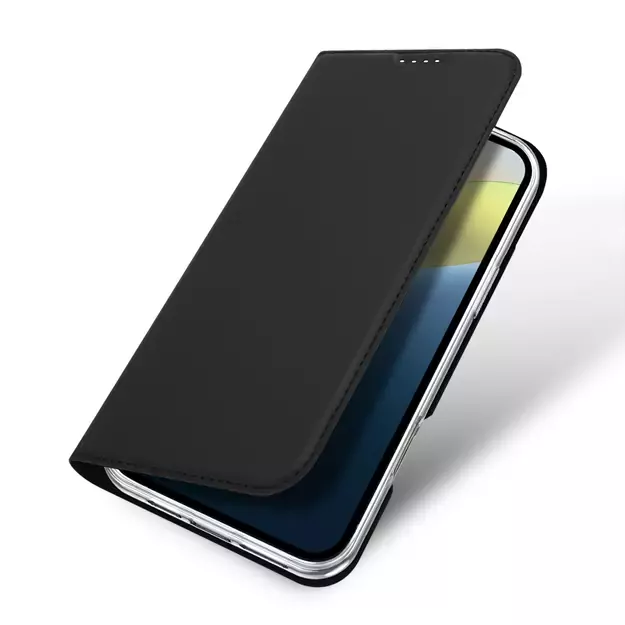 Dux Ducis Skin Pro iPhone 16 Plus Case with Flip and Card Slot - Black 17