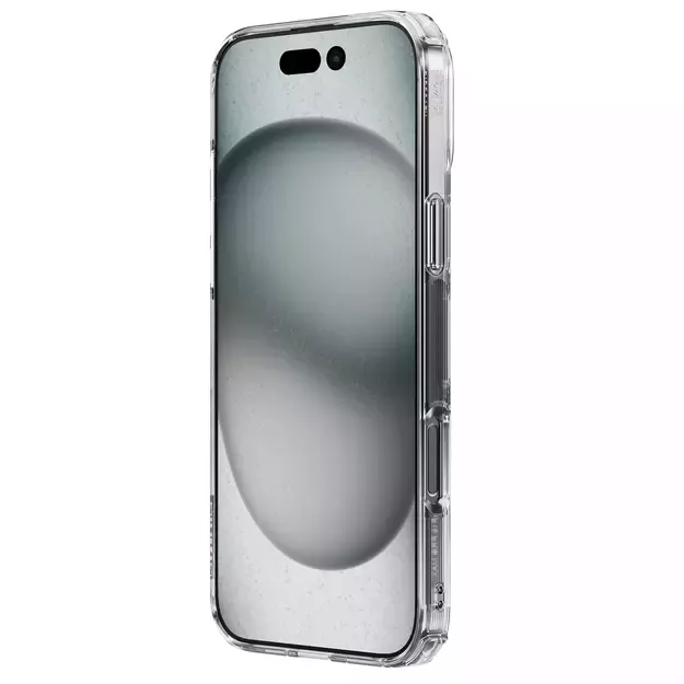 Nillkin Nature Pro Case for iPhone 16 - transparent and white 4