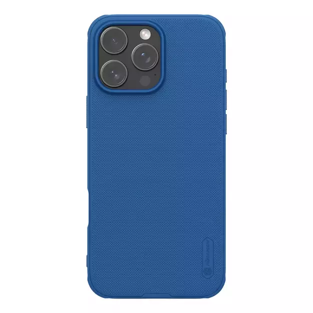 Nillkin Super Frosted Shield Pro case for iPhone 16 Pro - blue
