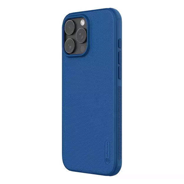 Nillkin Super Frosted Shield Pro case for iPhone 16 Pro - blue 7