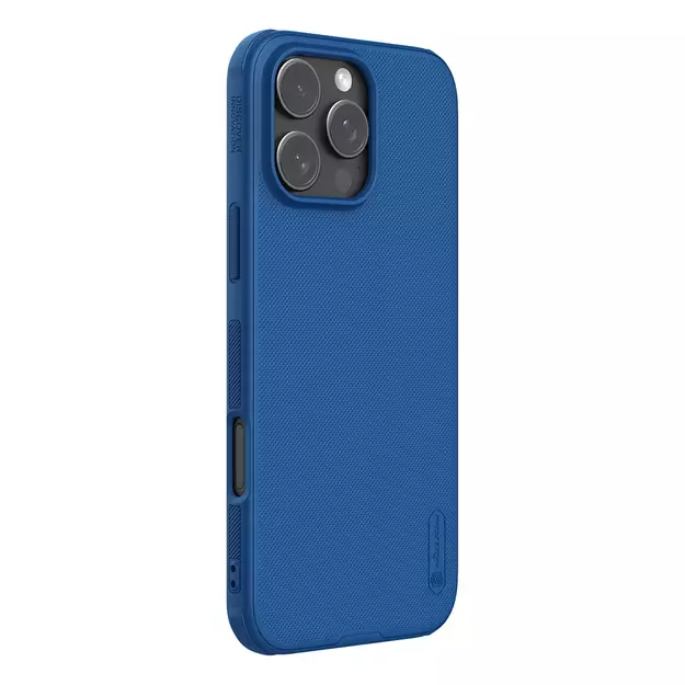 Nillkin Super Frosted Shield Pro case for iPhone 16 Pro - blue 8