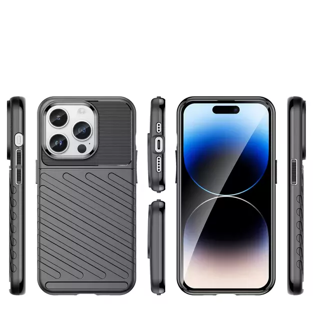 Thunder Case iPhone 14 Pro armored case black 1