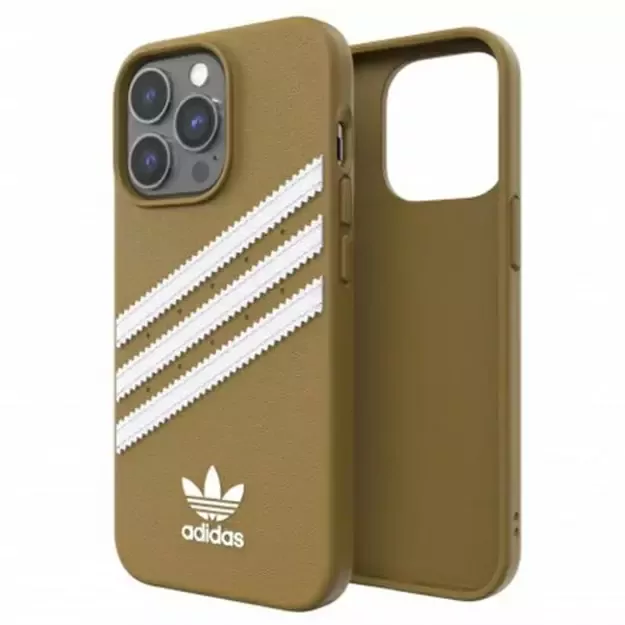 Adidas OR Moulded PU iPhone 13 Pro Max 6,7  beżowo-złoty/beige-gold 47807 6