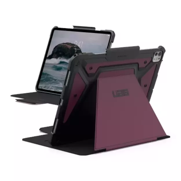 UAG Metropolis SE Case with Stand and Apple Pencil Holder for iPad Pro 13&quot  2024 - Red 3