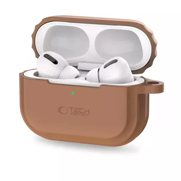 Tech-Protect Silicone Rope Case for Apple AirPods Pro 1 / 2 - Brown 8