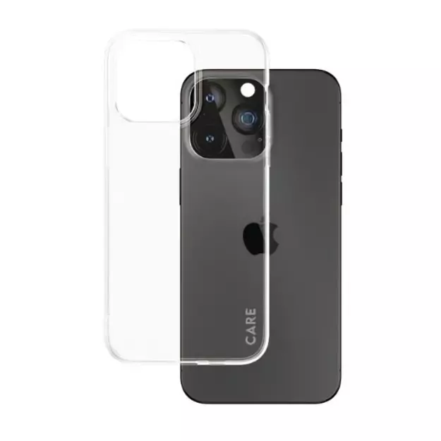 CARE by PanzerGlass Slim X-Ray Case for iPhone 15 Pro Max - Clear 1