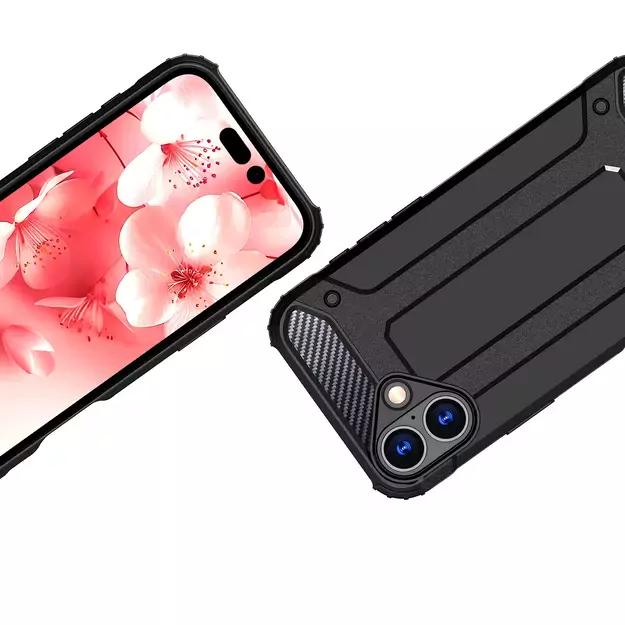 Hybrid Armor iPhone 16 Case - Black 10