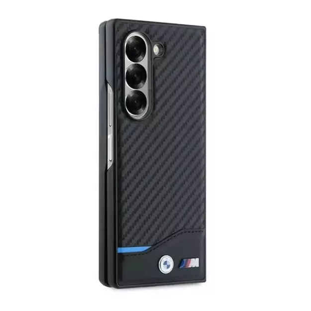 BMW Magsafe Carbon Case for Samsung Galaxy Z Fold 6 - Black 4
