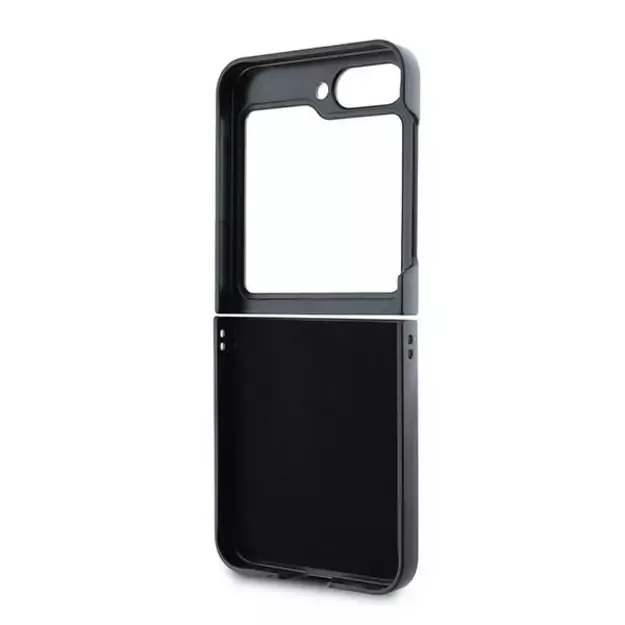 Karl Lagerfeld Saffiano Metal Pin Case for Samsung Galaxy Z Flip 6 - Black 6