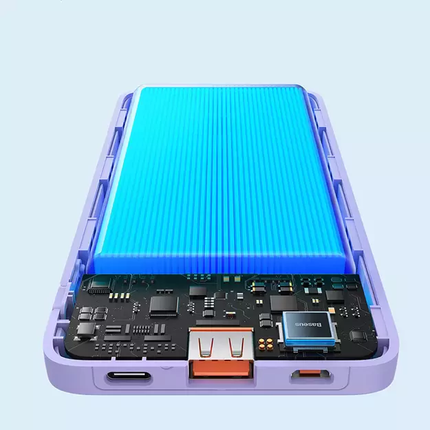 Baseus Airpow 20W 10000mAh Power Bank - Purple 9