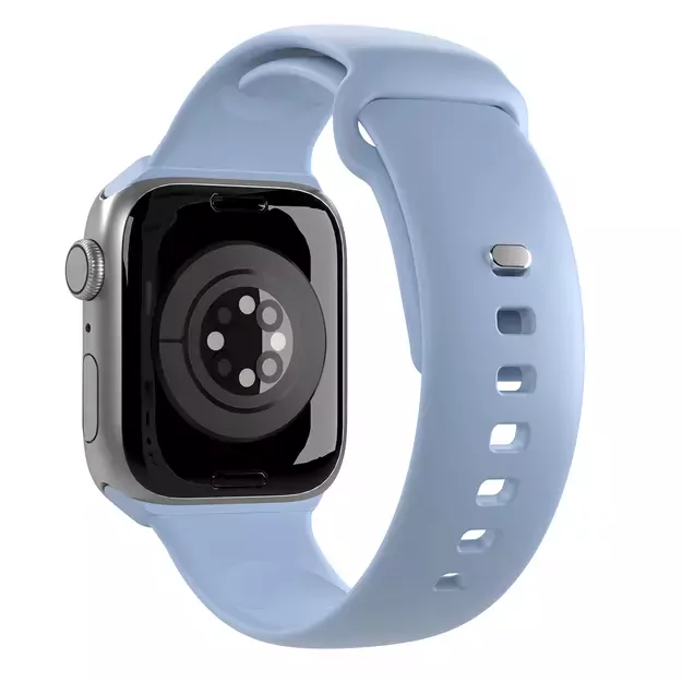 Puro Icon Silicone Strap for Apple Watch 38 / 40 / 41 mm - Light Blue (2 pcs.) 2