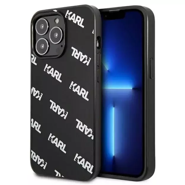 Karl Lagerfeld KLHCP13LPULMBK3 iPhone 13 Pro / 13 6,1  hardcase czarny/black Allover