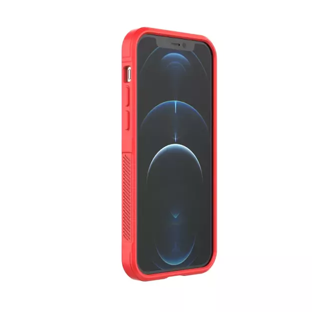 Magic Shield Case for iPhone 12 Pro flexible armored burgundy cover 39