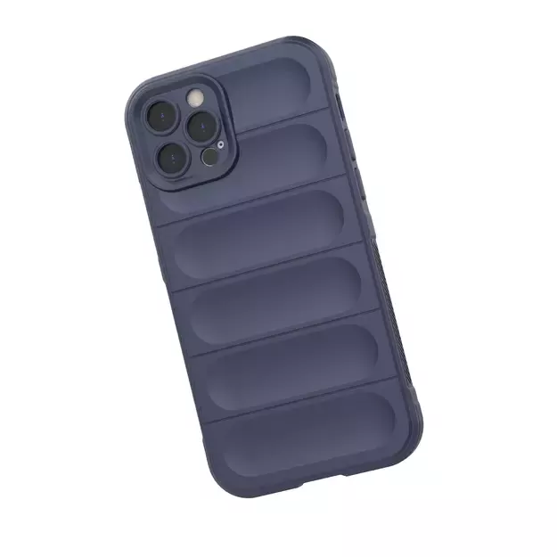 Magic Shield Case for iPhone 12 Pro flexible armored burgundy cover 36