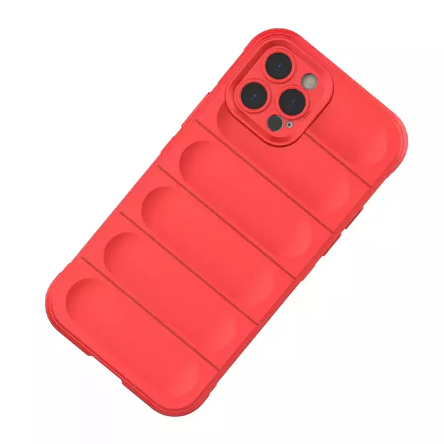 Magic Shield Case for iPhone 12 Pro flexible armored burgundy cover 28