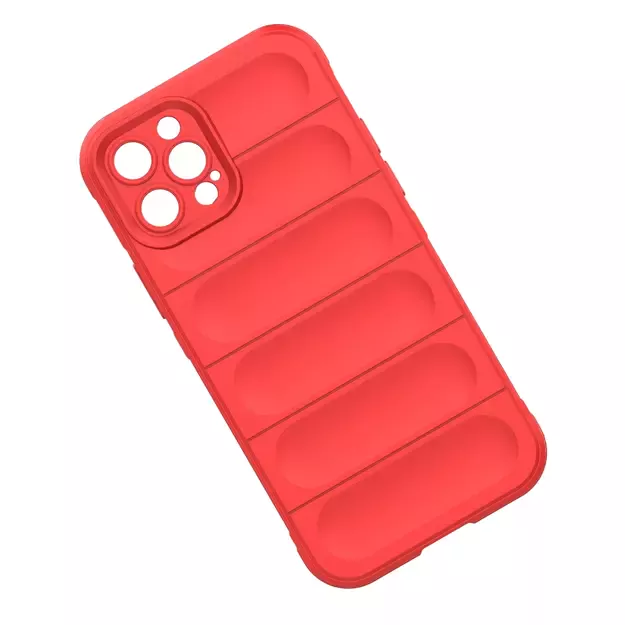 Magic Shield Case for iPhone 12 Pro flexible armored burgundy cover 30