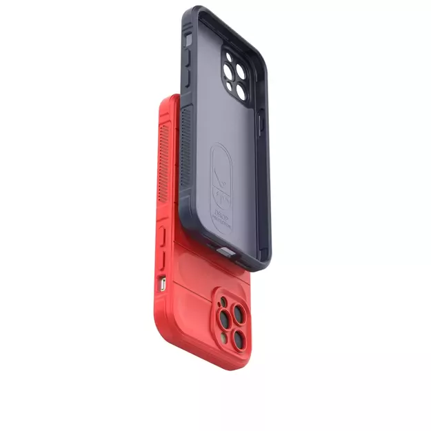 Magic Shield Case for iPhone 12 Pro flexible armored burgundy cover 25