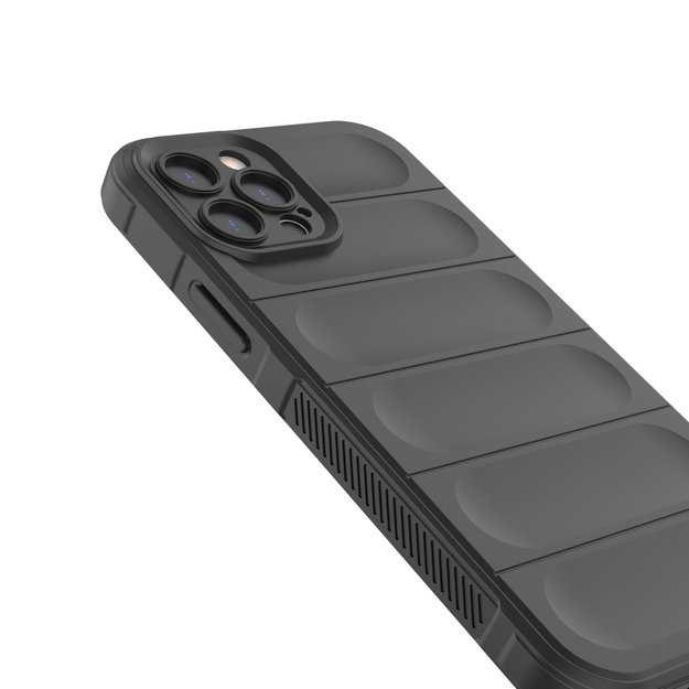 Magic Shield Case for iPhone 12 Pro flexible armored burgundy cover 53