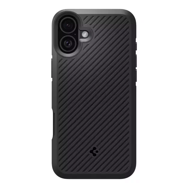 Spigen Core Armor iPhone 16 Case - Matte Black 11