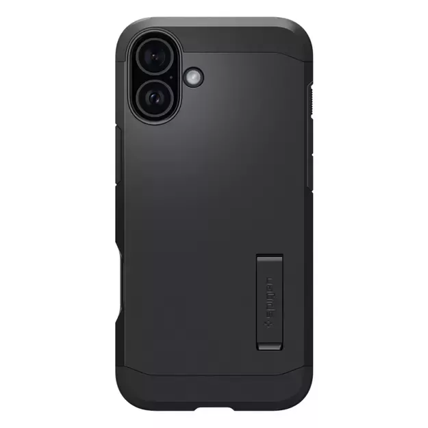 Spigen Tough Armor MagSafe case with stand for iPhone 16 - black 2