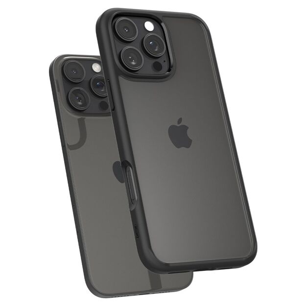 Spigen Ultra Hybrid Case for iPhone 16 Pro Max - Matte Black 4
