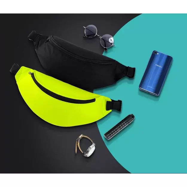 Ultimate Running Belt bag for keys wallet documents black 22