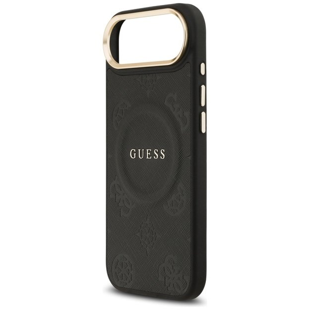 Guess Peony Hot Stamp MagSafe Case for iPhone Air - Black 5