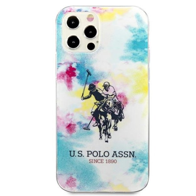 US Polo USHCP12LPCUSML iPhone 12 Pro Max 6,7  multicolor Tie & Dye Collection 2