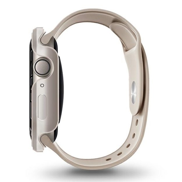 Uniq Valencia case for Apple Watch 4/5/6/7/8/SE/SE2 45/44mm - beige 1