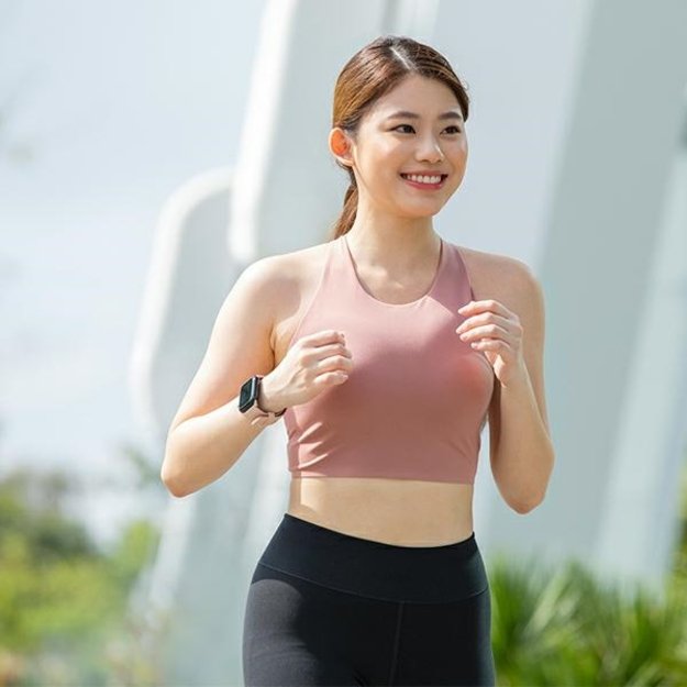 Uniq Linus Apple Watch Series 4/5/6/7/8/SE/SE2 strap 38/40/41mm. Airosoft Silicone pink/blush pink 1