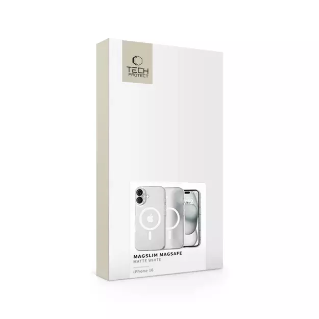 Tech-Protect MagSlim MagSafe iPhone 16 Case - Black 5