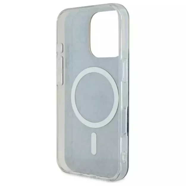 Guess IML 4G MagSafe Case for iPhone 16 Pro Max - Black 13