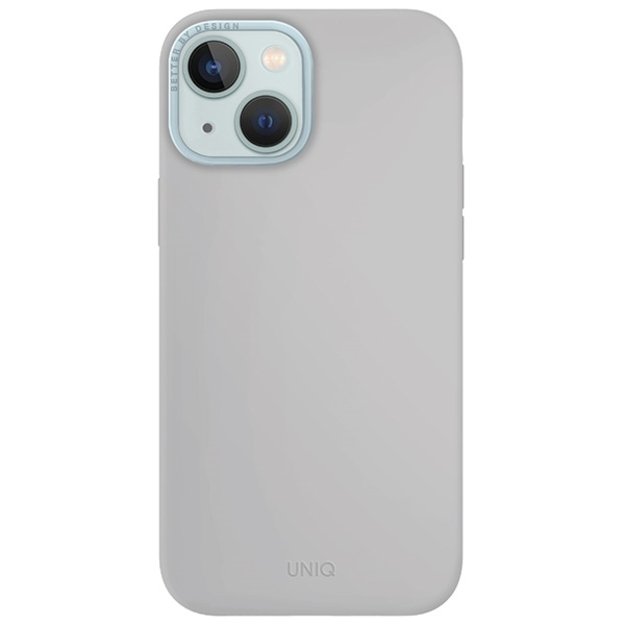 Uniq Lino Hue Magclick Charging case for iPhone 15 - light gray 1