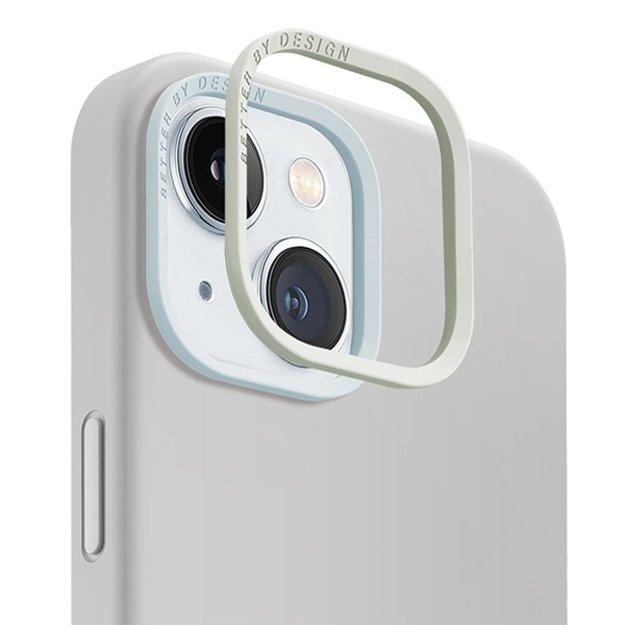 Uniq Lino Hue Magclick Charging case for iPhone 15 - light gray 2