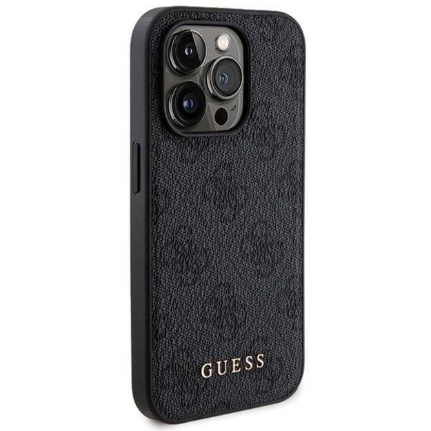 Guess 4G Metal Logo case set for iPhone 13 Pro + 5000mAh MagSafe power bank - black 10