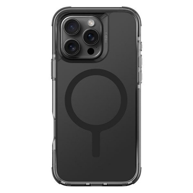 Uniq Combat iPhone 16 Pro 6.3&quot  case Magclick Charging black/carbon black 1