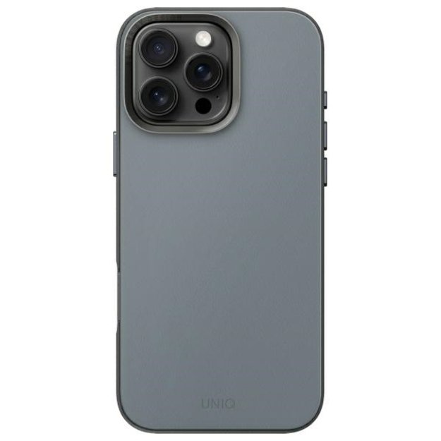 Uniq Lyden DS iPhone 16 Pro 6.3&quot  Magclick Charging case blue-black/washed blue-black 1