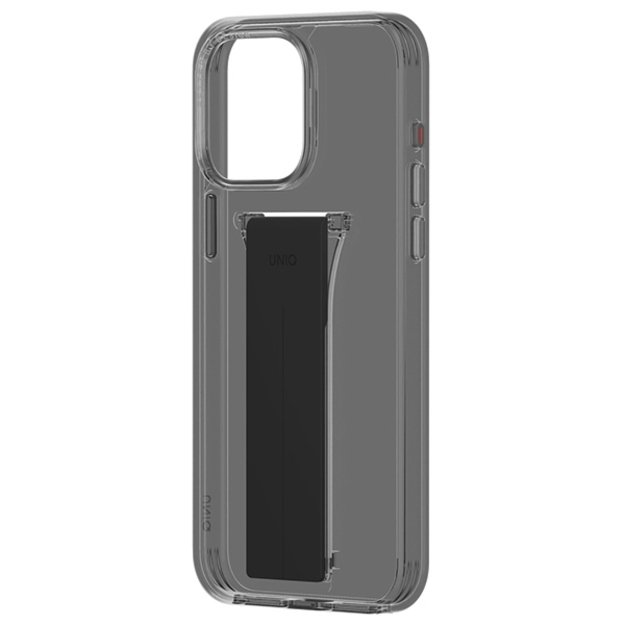 Uniq case Heldro Mount with Stand iPhone 15 Pro Max 6.7&quot  smoke/vapor smoke 4