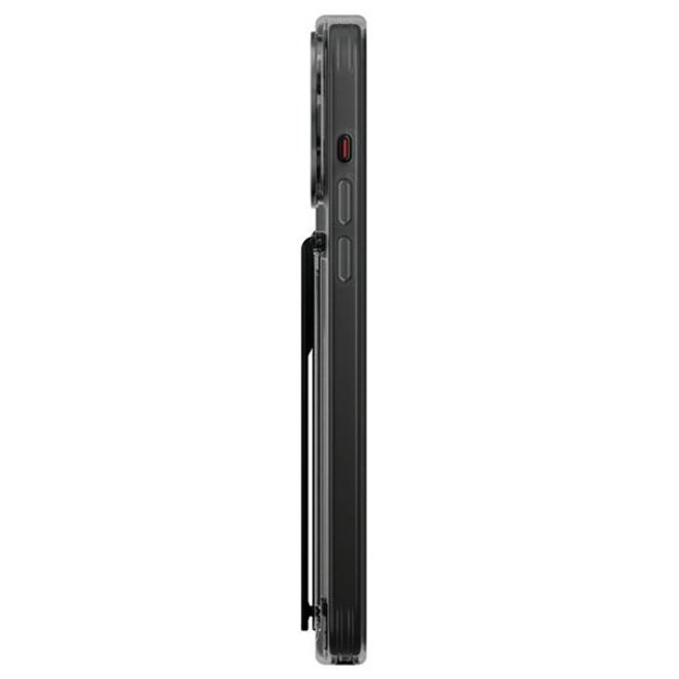 Uniq case Heldro Mount with Stand iPhone 15 Pro Max 6.7&quot  smoke/vapor smoke 5