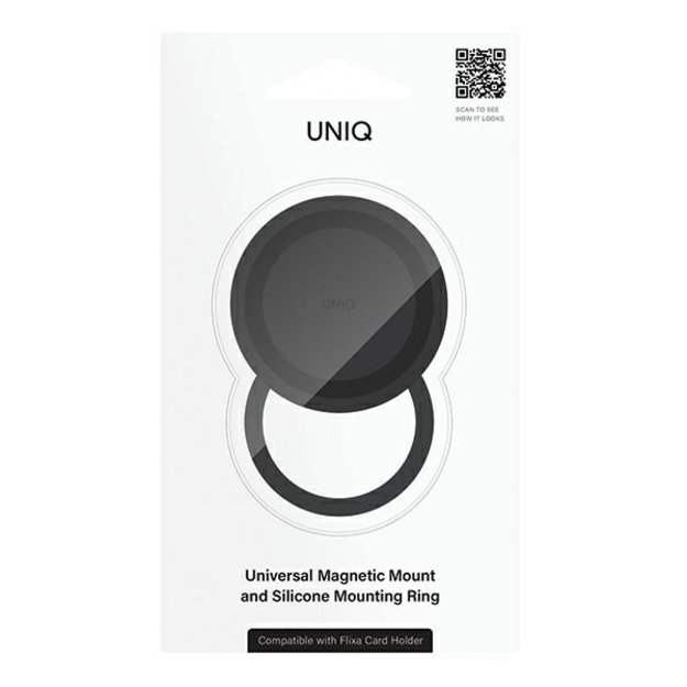 Uniq Flixa Magnetic Base magnetic base for mounting black/jet black 1