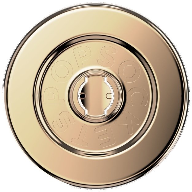 Popsockets Round Radial Gold Aluminum MagSafe Holder and Phone Stand 2