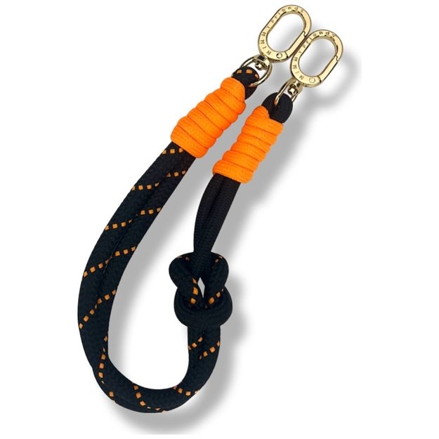 Nimmy Cool&amp Cute 2.0 crossbody + handstrap set - orange and black 3